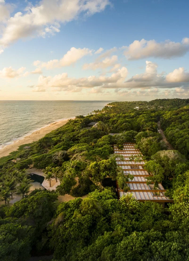 landscape architecture | Nature-inspired architecture | organic architecture | Eco travel | eco hotel | landscape hotel | nature hotel | nature destination | room and wild | luxury villa brazil | studio mk27 | On the Sand House