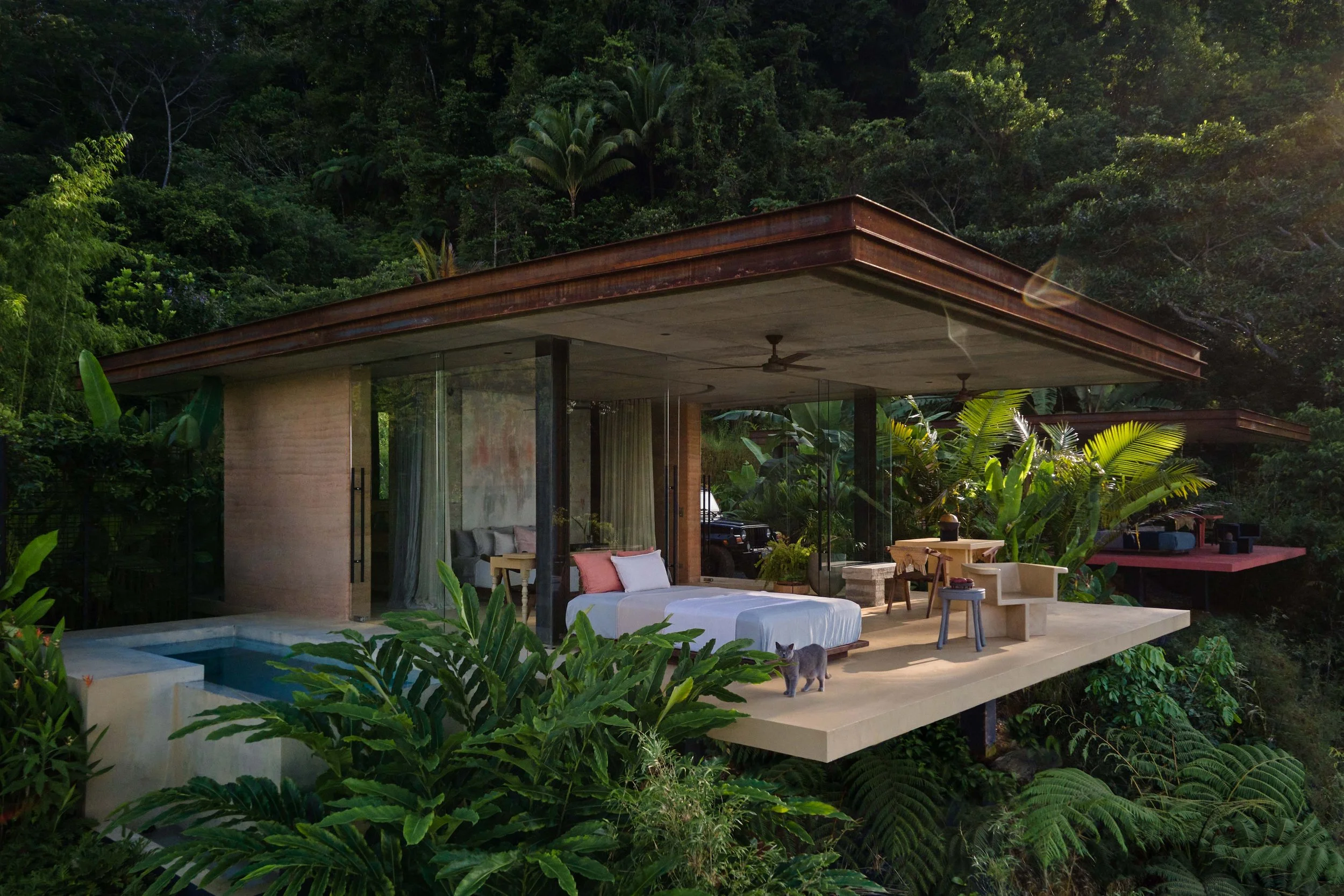 landscape architecture | Nature-inspired architecture | organic architecture | Eco travel | eco hotel | landscape hotel | nature hotel | nature destination | room and wild | luxury villa costa rica | Achiote Project