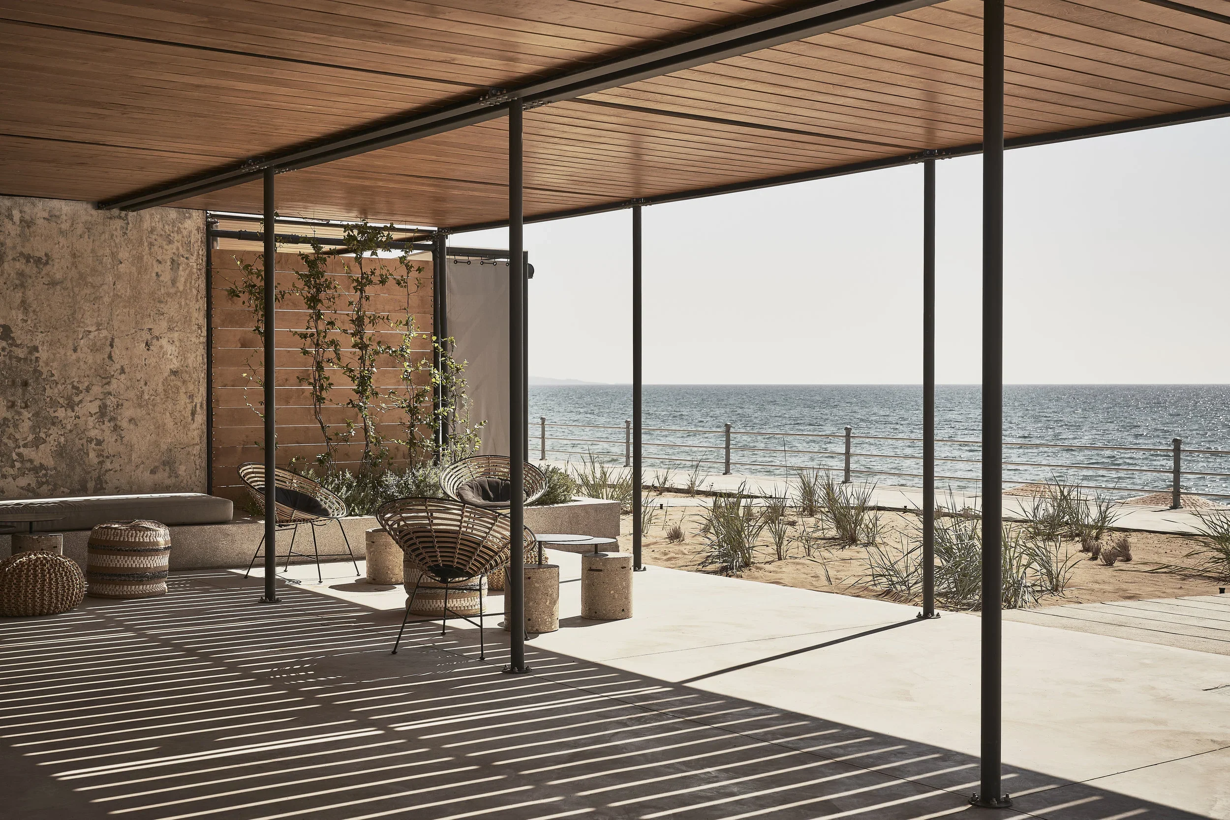 Greek Islands Hotels | Greece Hotels | Eco travel | eco hotel | Slow travel | landscape hotel | nature hotel | nature destination | room and wild | boutique Hotel | design inspo | hotel architecture | hotel design | Dexamenes Seaside Hotel
