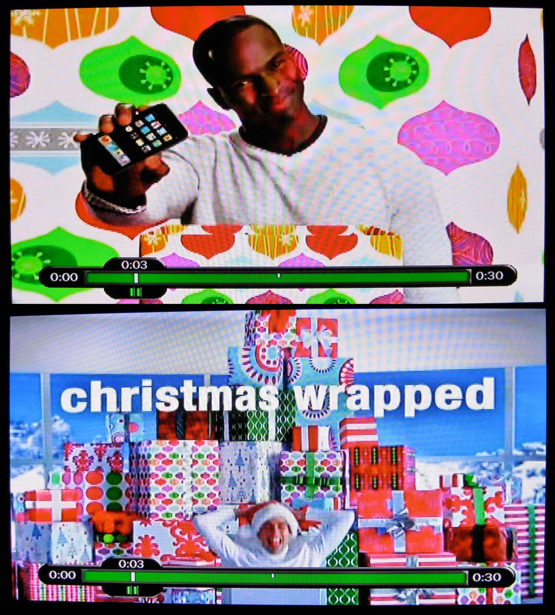 Prime time television commercial.