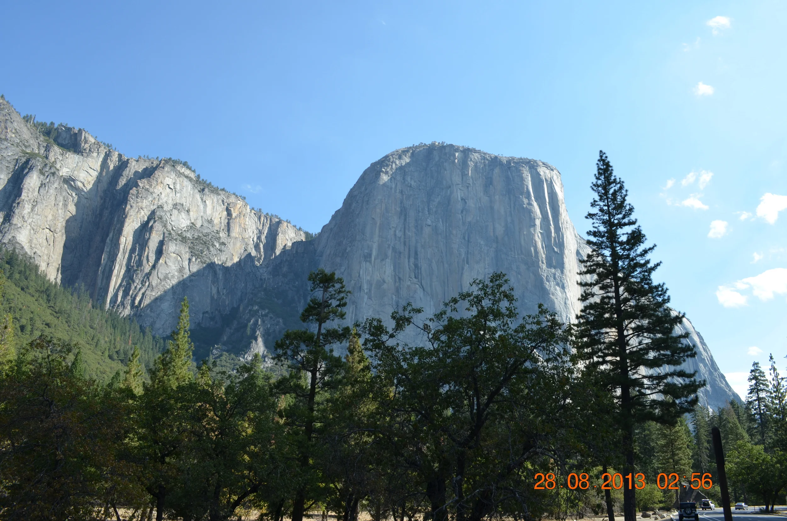Spectacular scenery at Yosemite