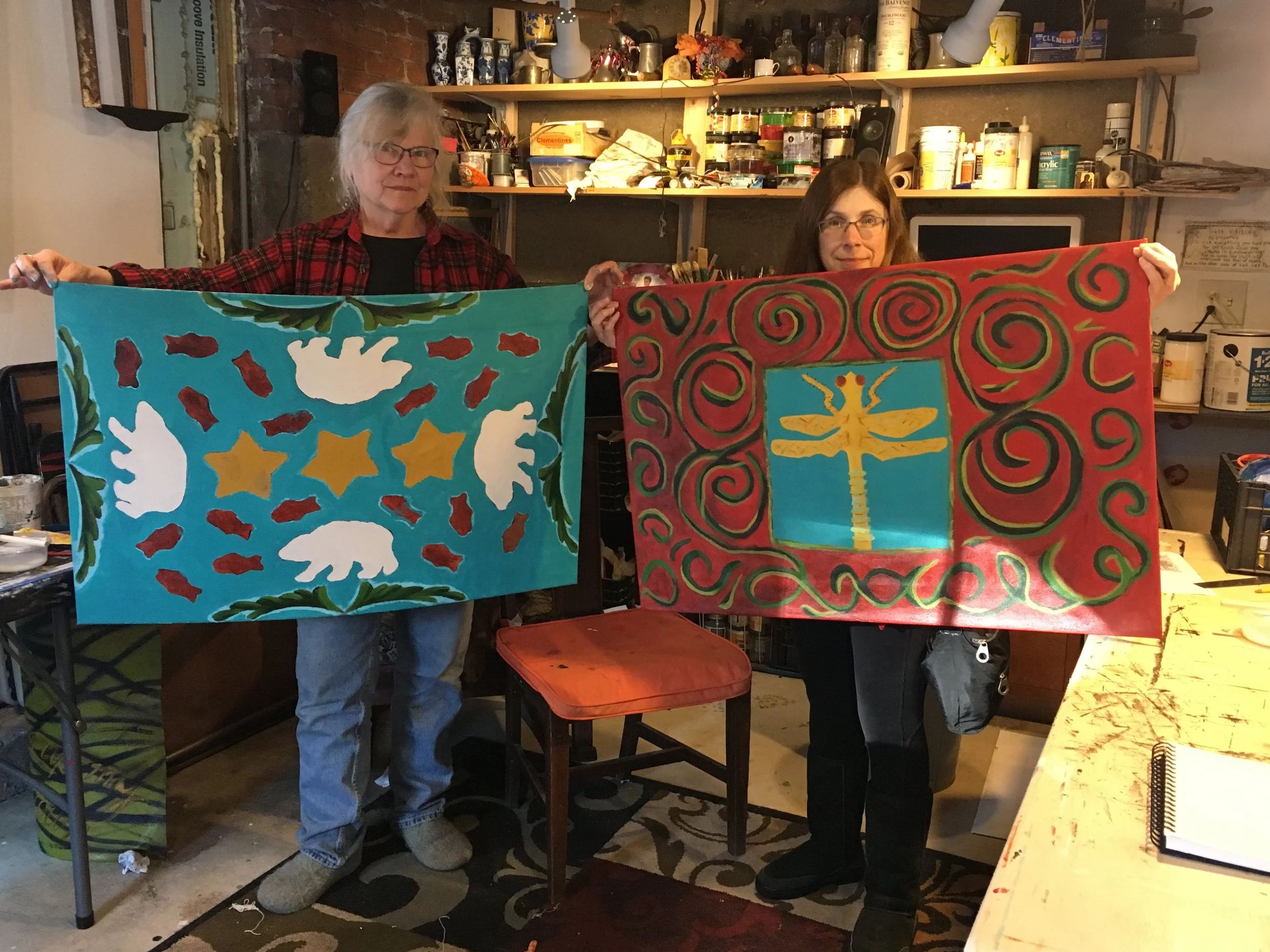 Floor Cloth Workshop