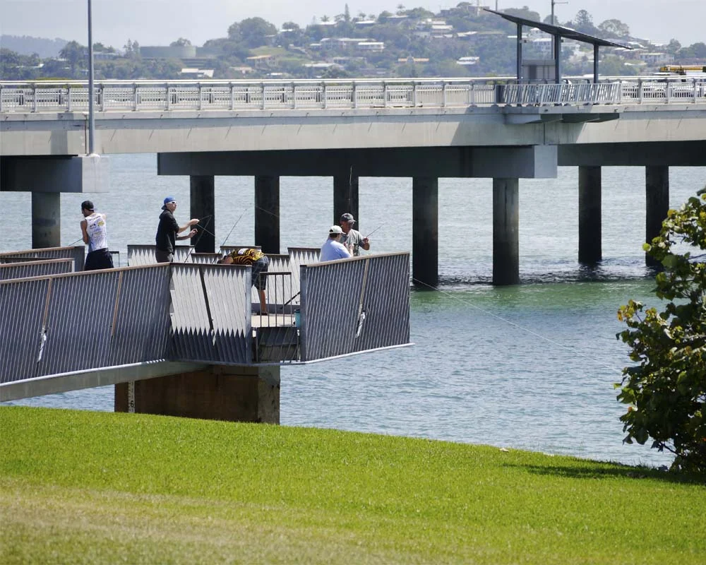 New inner-city fishing platform.