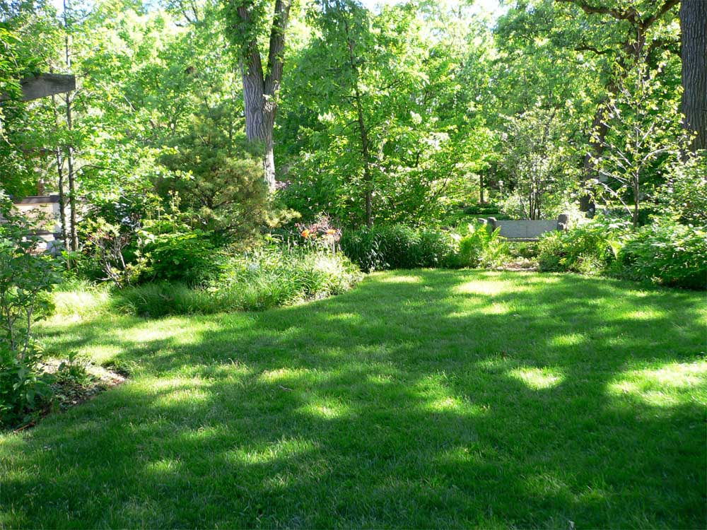 Its recreated Jens Jensen garden.