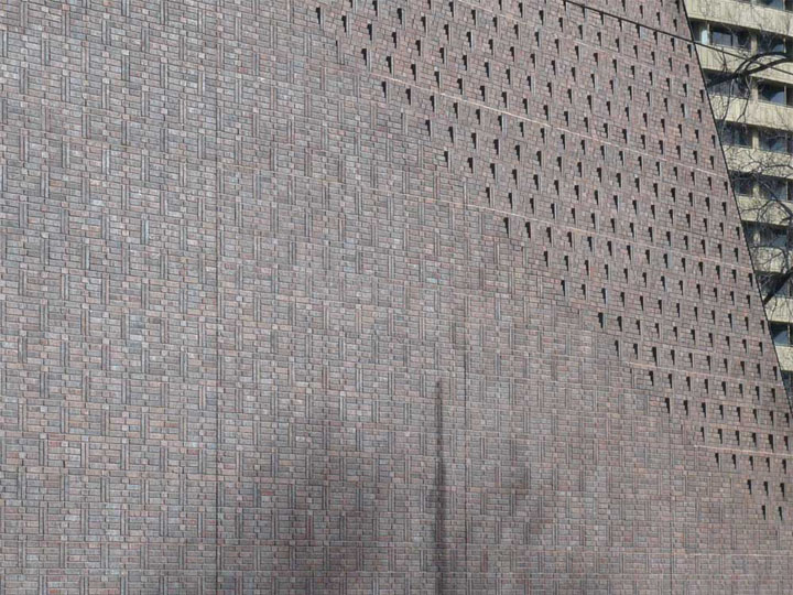 John Wardle Architects compose textures with bricks as musicians do with notes.