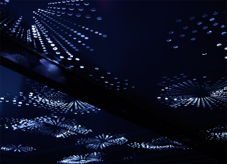 7. The Garland Garden Ceiling: a starry night