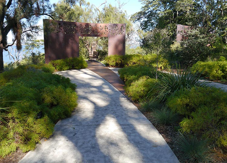 27.&nbsp;The Place of Reflection at Perth's Botanic Gardens