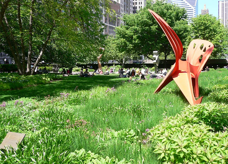 43. Chicago's Art Institute Sculpture Garden