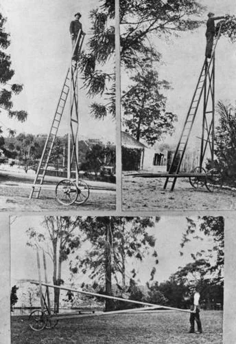 Tree pruning apparatus invented and deployed at the Botanic Gardens.