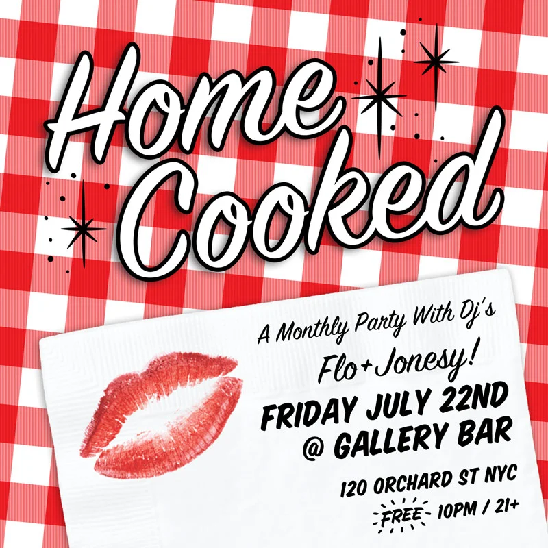 "Two Master Music Chef's return from California & Switzerland" Friday, July 22nd, 2011 ********* Gallery Bar (underground) 120 Orchard Street, New York City (btw. Delancey & Rivington) Subway: F, V to 2nd Ave || J, M, Z to Delancey-Essex St. || B, D to Grand St. 10pm-4am. Free *Tell Doorman: "FLO & Jonesy's Home Cooked Party" FACEBOOK RSVP : http://tinyurl.com/3phtub6 Twitter Updates: @DJFLO || @t hekidjonesy