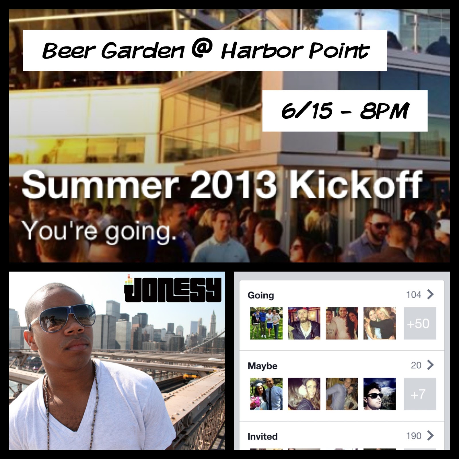 Beer Garden At Harbor Point Feat Jonesy Stamford Ct June
