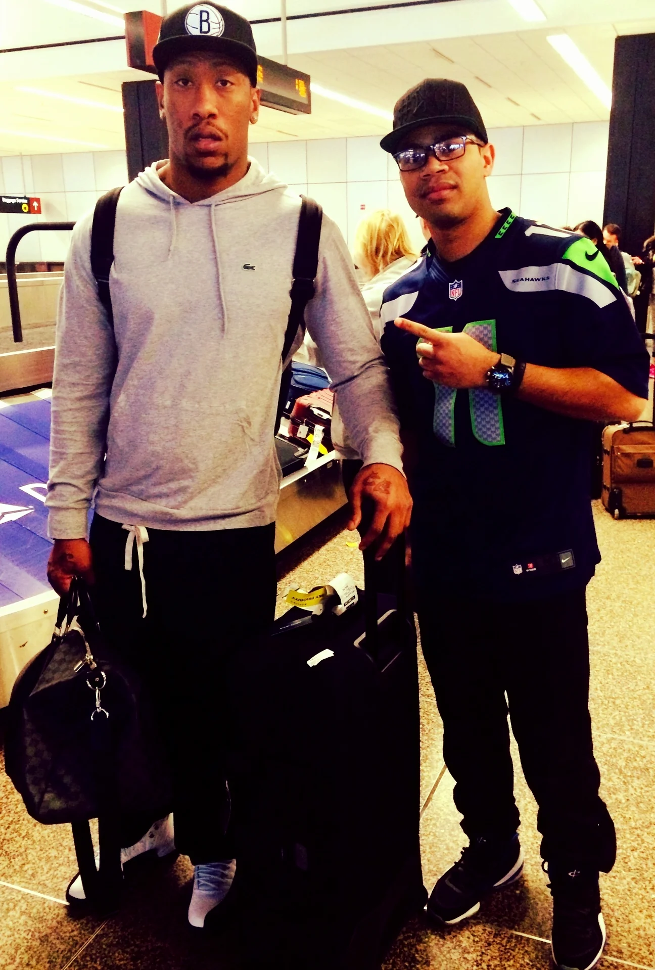 JONESY + Bruce Irvin of Seattle Seahawks - Feb' 14