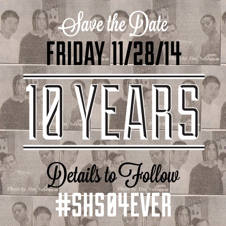 FRIDAY, NOVEMBER 28TH JOIN US AT SEASIDE TAVERN FOR THE SHS CLASS OF 2004 - 10 YEAR HIGH SCHOOL REUNION. VERY EXCITED TO BE DJING FOR MY CLASS!! TIX: https://www.eventbrite.com/e/shs-class-of-2004-10-year-reunion-tickets-14083856193 MUSIC BY FLO & JONESY 9:30 PM