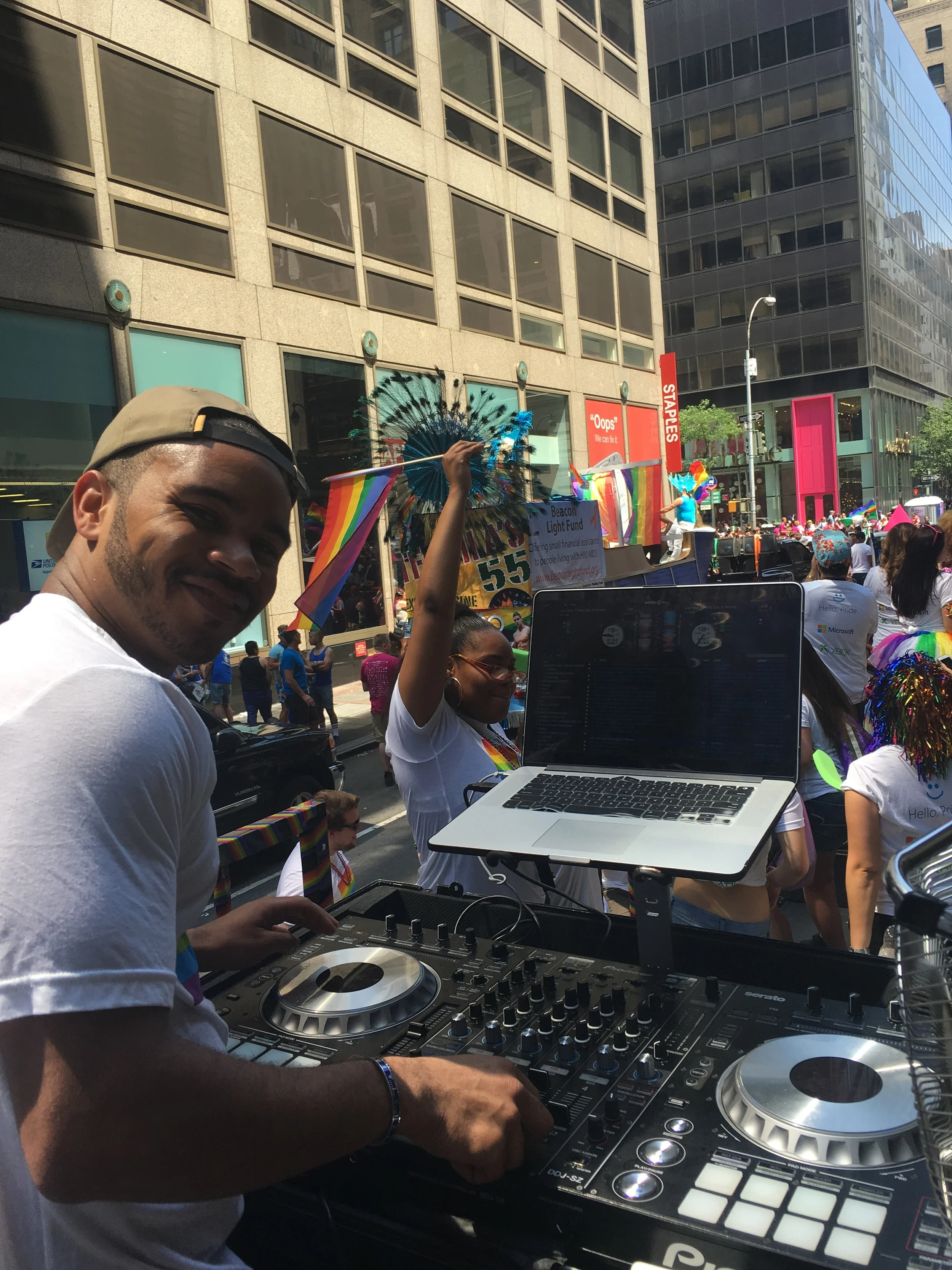 NYC Pride Parade 2016 w/ Microsoft
