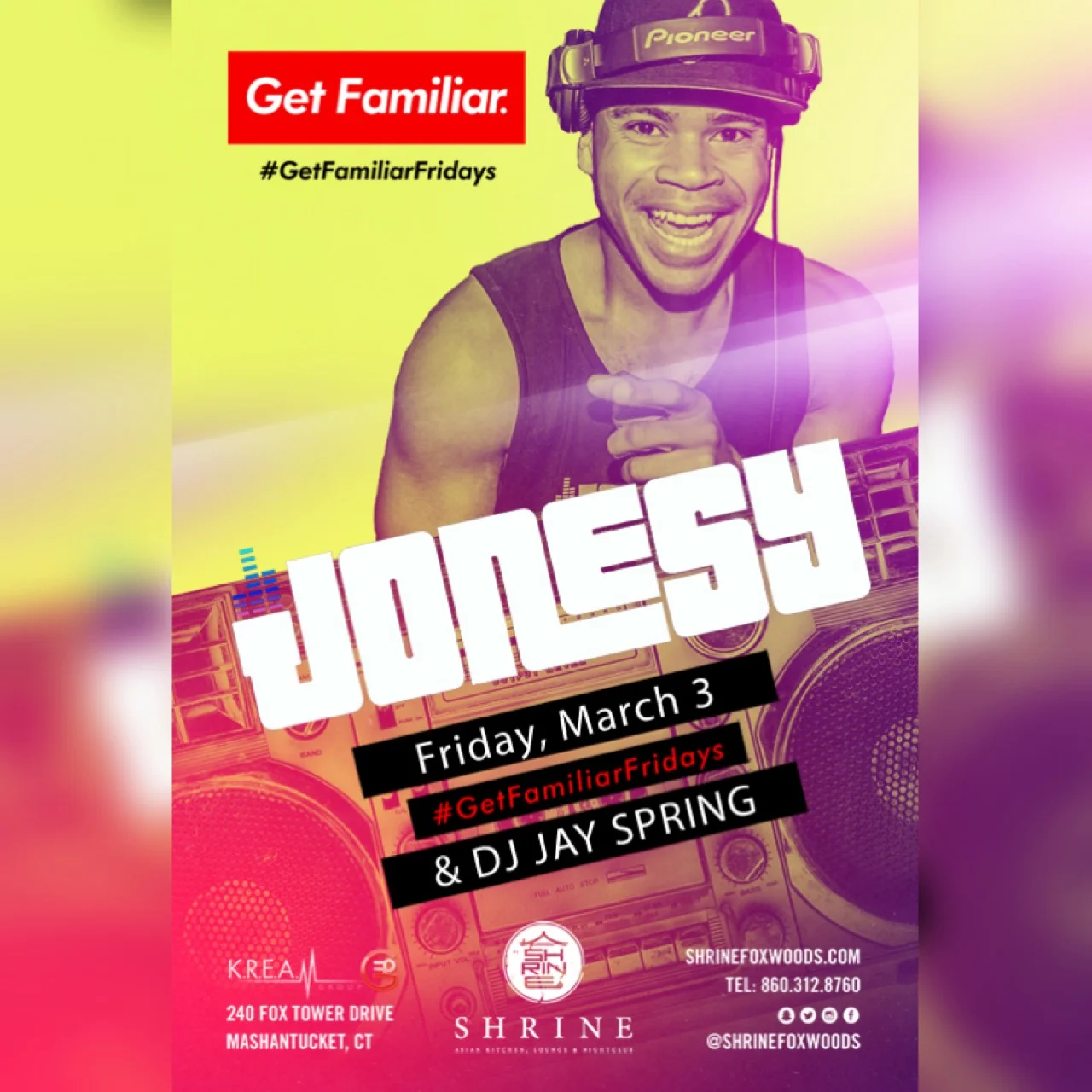Shrine Nightclub @ Foxwoods Resort Casino (feat. DJ JONESY)
