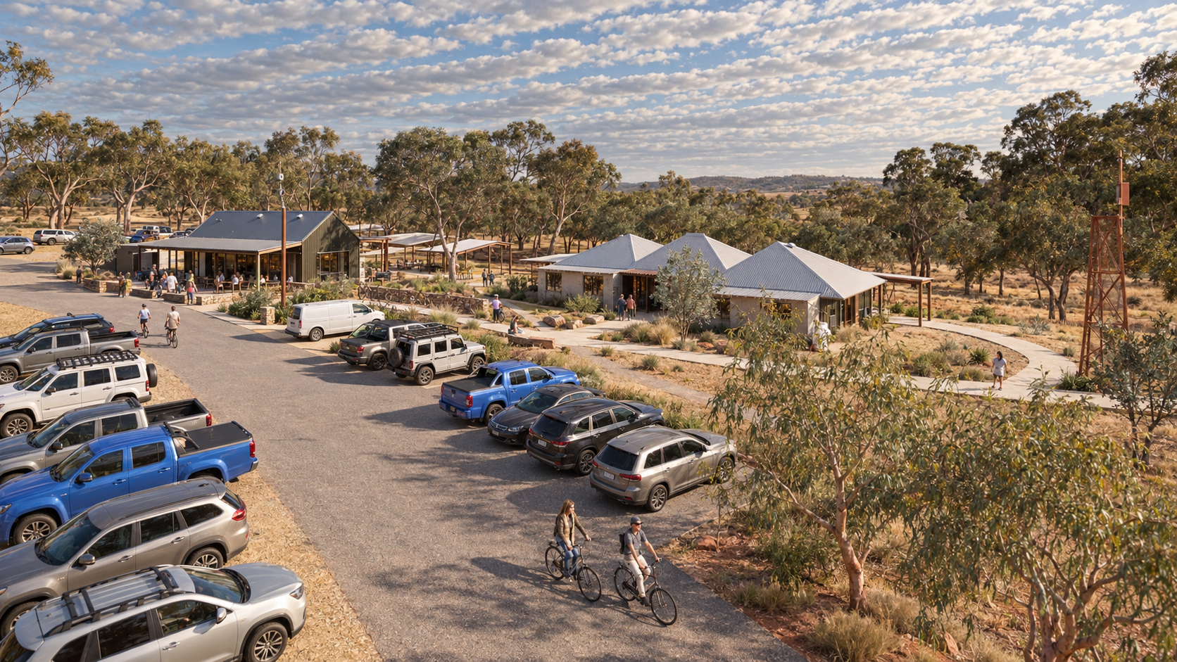 Golden Outback Visitor Centre Forecourt.png
