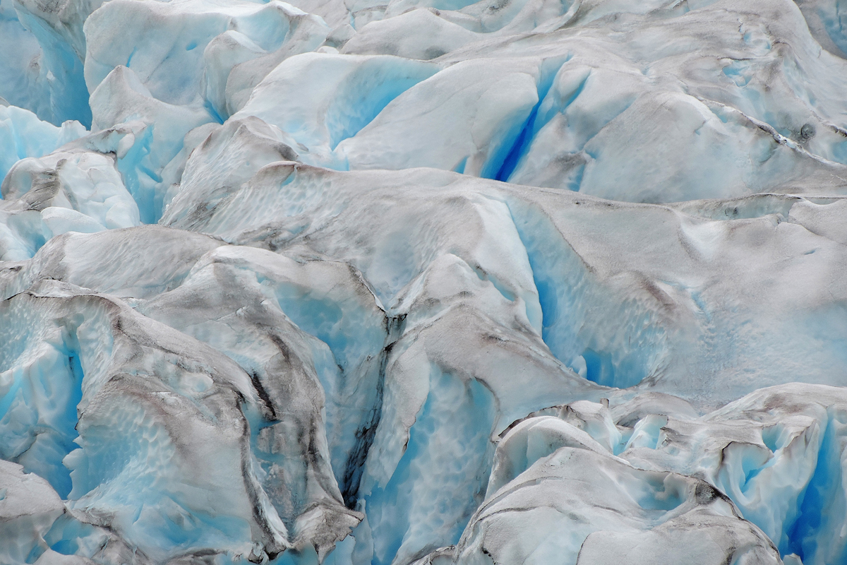 Glacier Ice Patterns