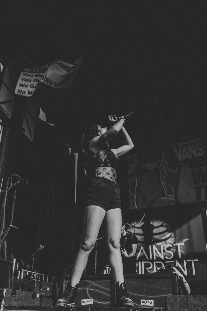 against the current
