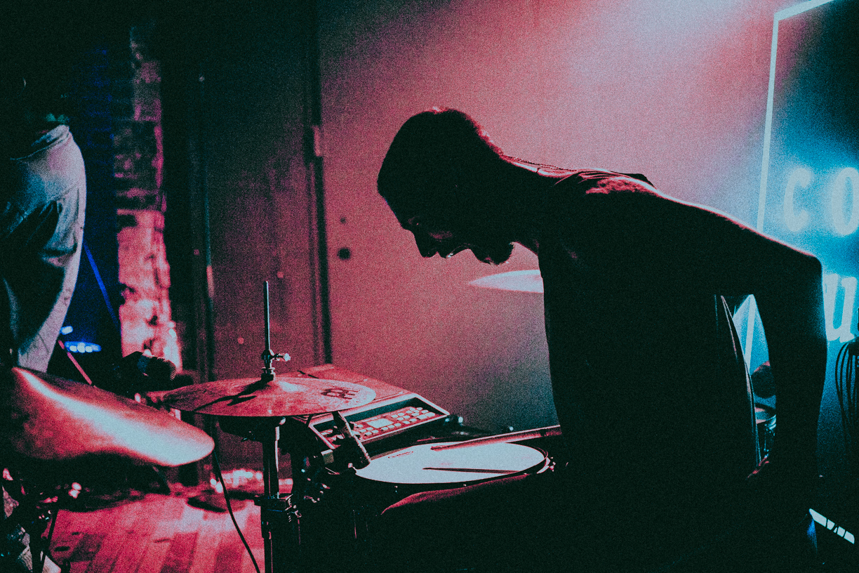 COLOURS This is from the last day of the last tour of the year. Colours is a phenomenal band from Florida who was also on the badXchannels tour this winter. Shooting them was nice as hell because they had their own lighting rig and it made me nerd out every night. I really enjoyed shooting Morgan though, he's one of the best drummers I've ever seen, and a pretty fun one to watch too. 