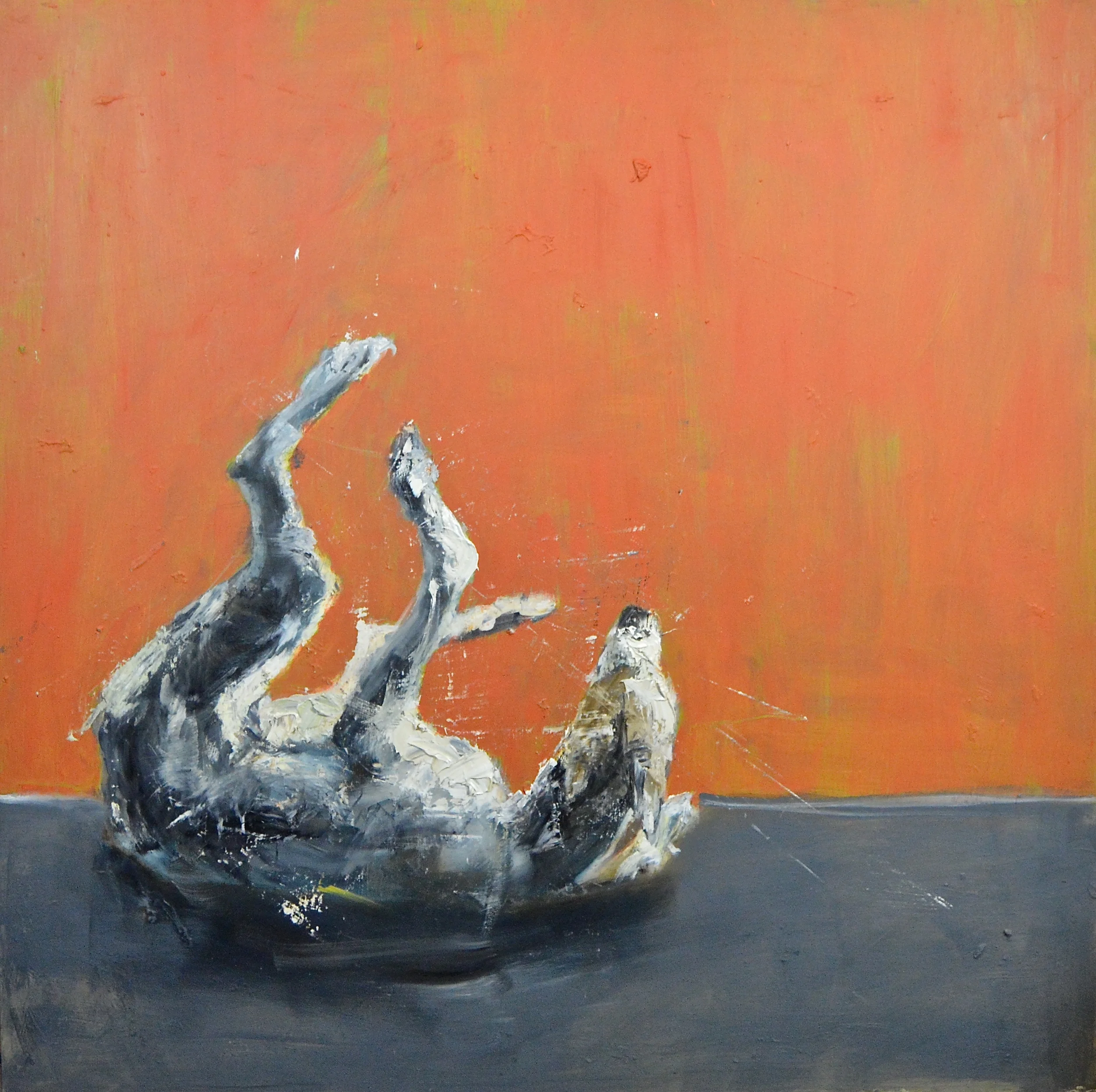 Study of a Dog In the Road (II)