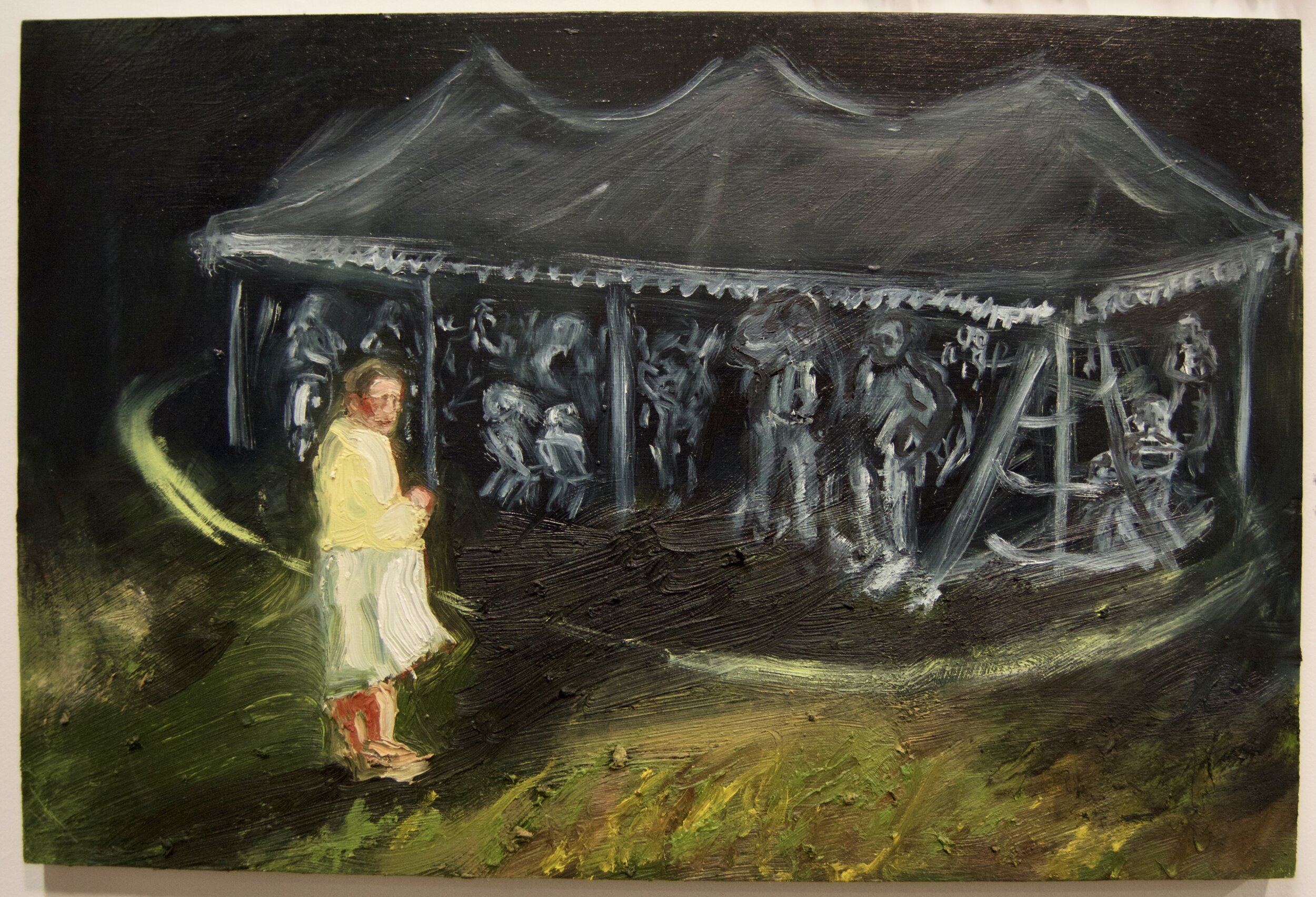Oil Paint on Panel, 16” x 24”
