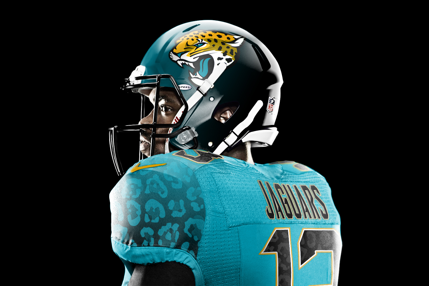 jaguars gradient helmet