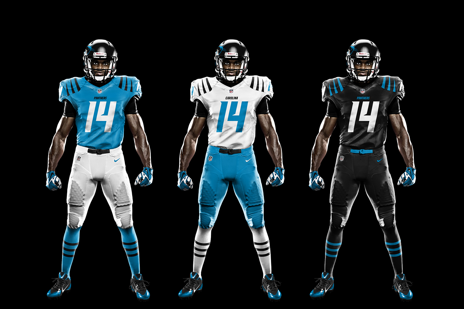 carolina panthers black jersey