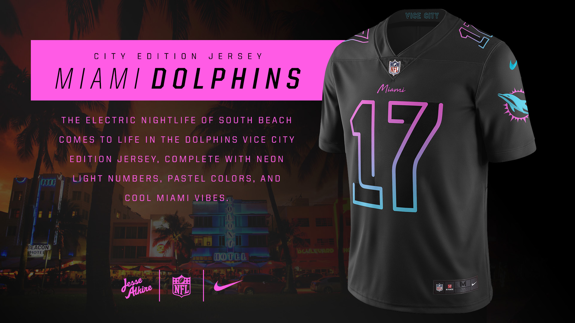 pink miami dolphins jersey