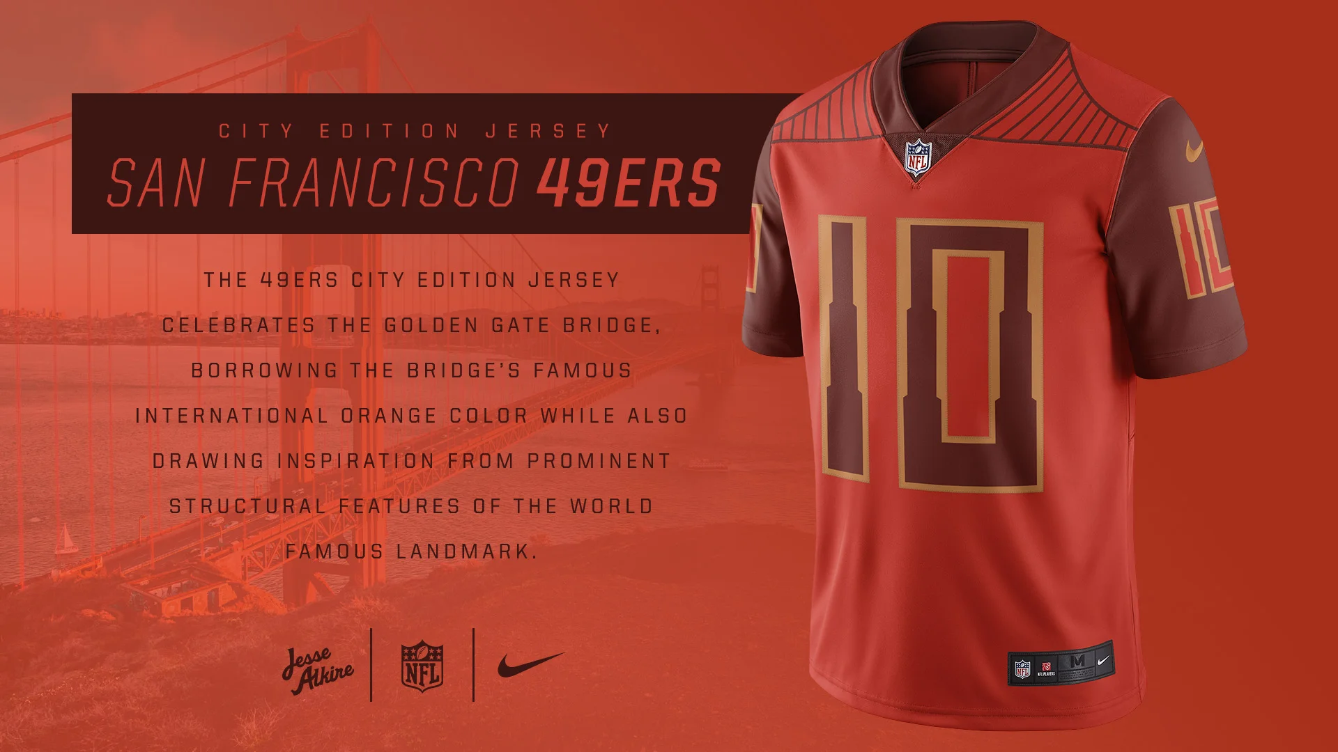 Jesse Alkire  NFL City Edition Jerseys