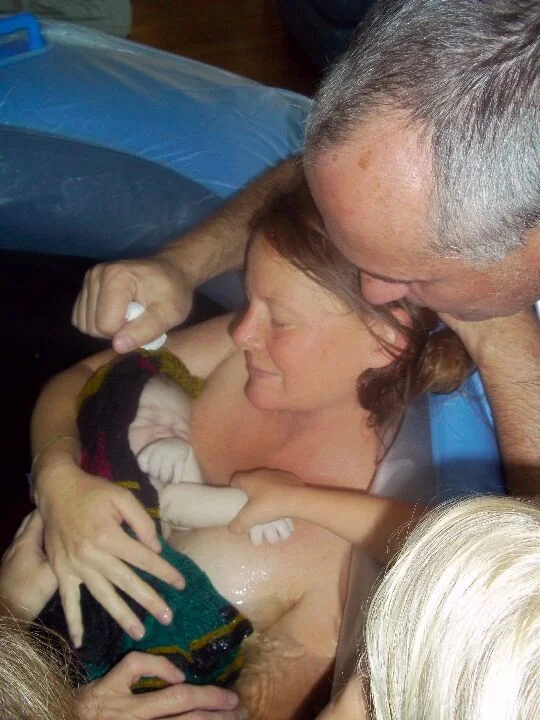Water Birth at Home 2