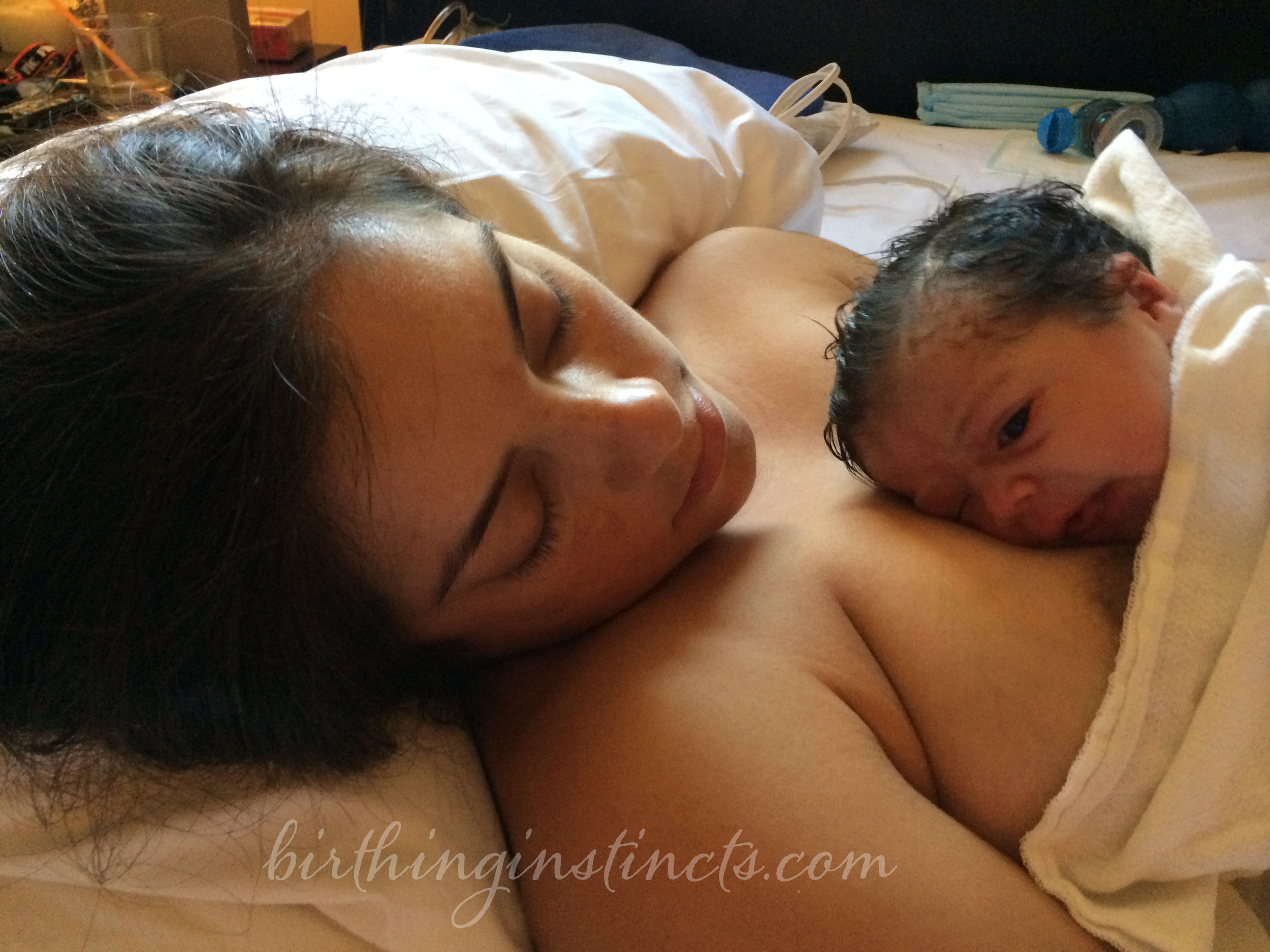 Breech born yesterday as nature intended.