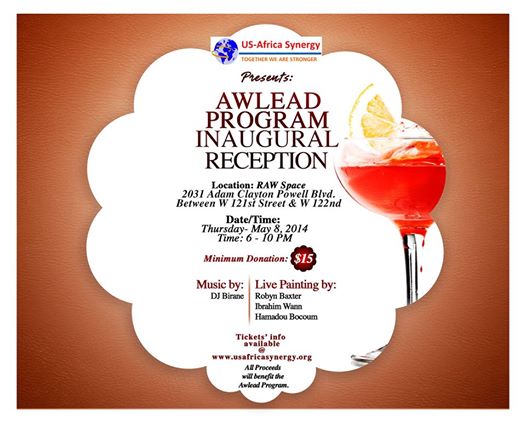 Proceeds collected during this evening will support the AWLEAD Program. Purchase your ticket today at https://awlead2014.eventbrite.com/