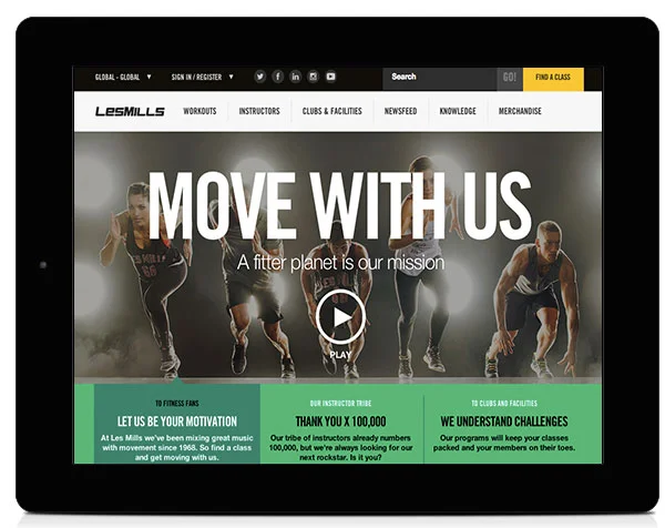 les mills merch