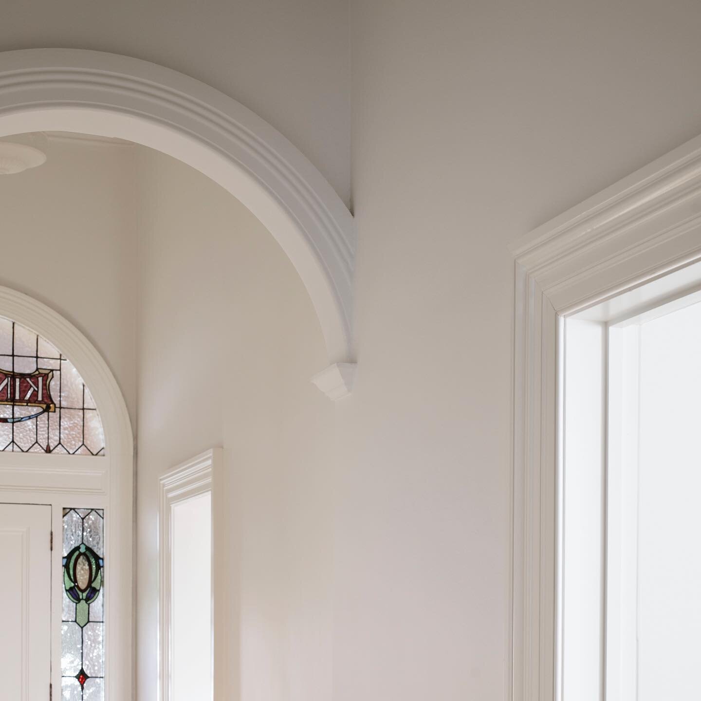 Refurbished plaster archway on #wsdrummond imagery by @benhoskingphotographer