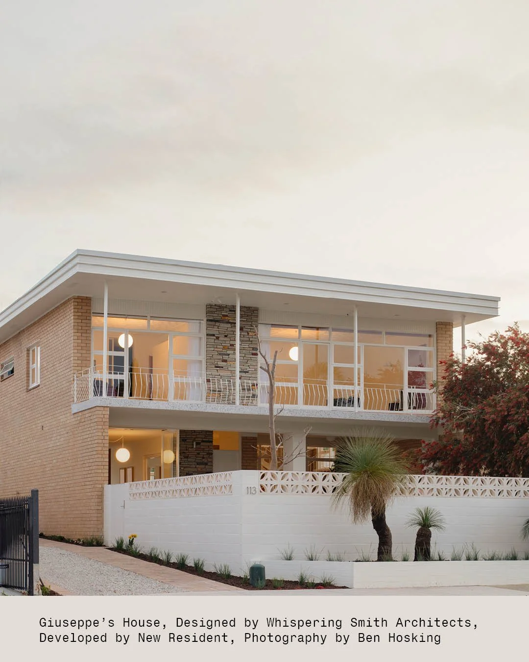 Giuseppe&rsquo;s house is close to our hearts.

We&rsquo;re extra thrilled with how it&rsquo;s turned out. 

A local icon and a quietly important example of mid-century Italian migrant housing, we worked with our sister company @new_resident  to cele