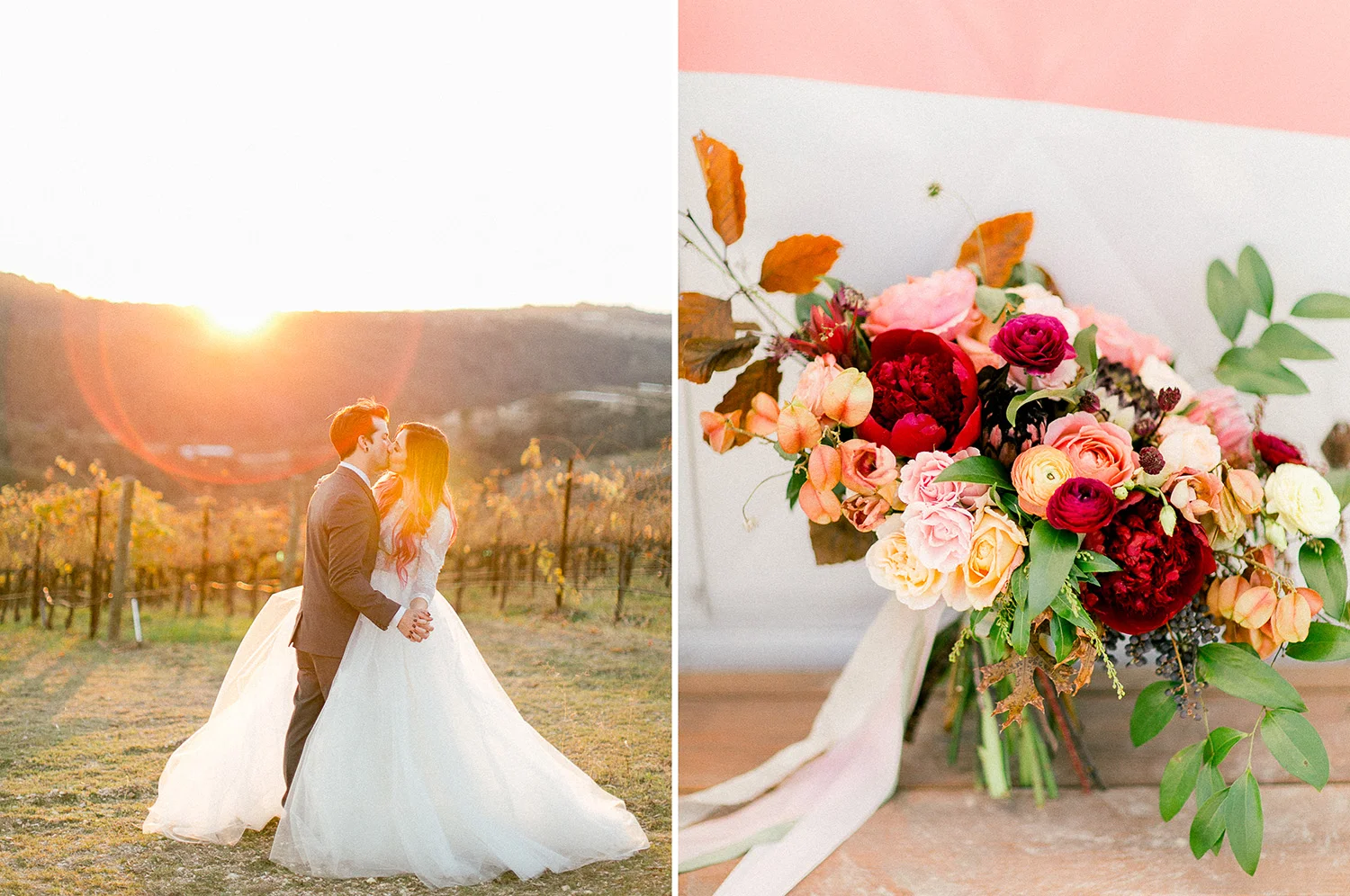 vineyard wedding kristyn villars photography