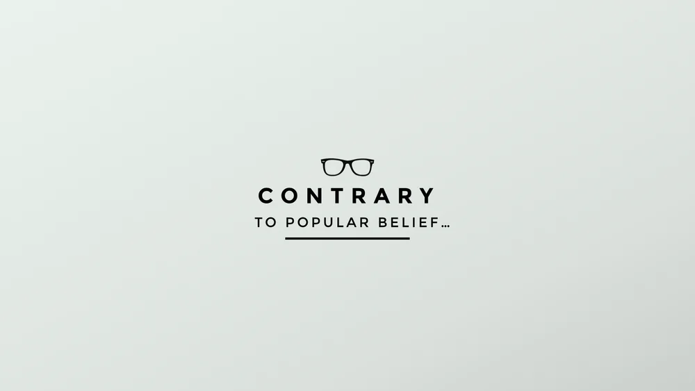 Contrary To Popular Belief Round Rock Church Of Christ