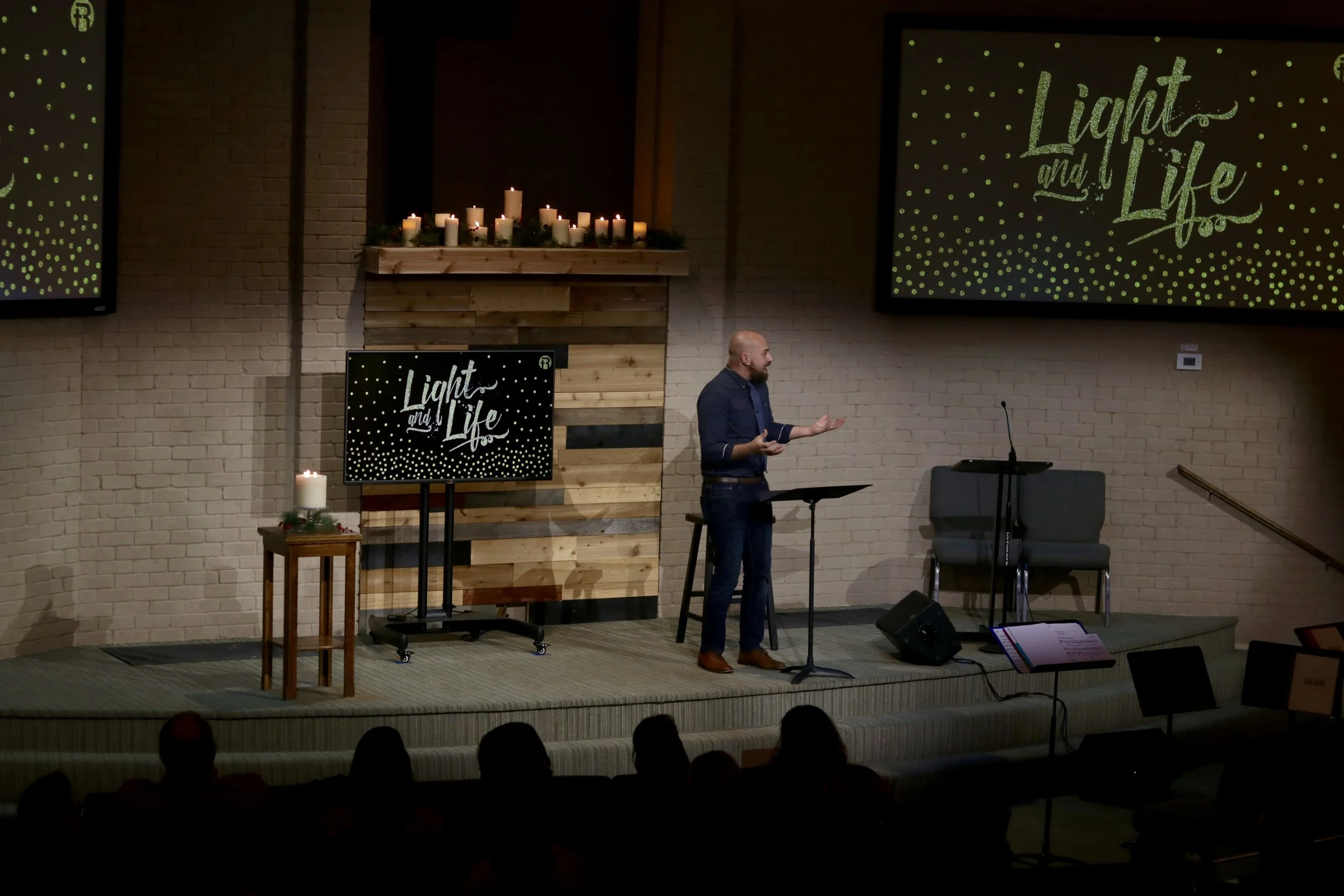 From last year’s Christmas worship gathering…