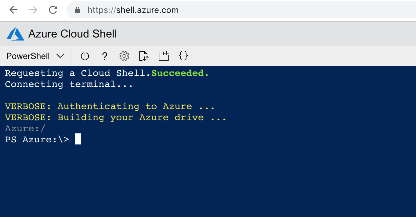 Accessing Azure Cloud Shell from a New Window