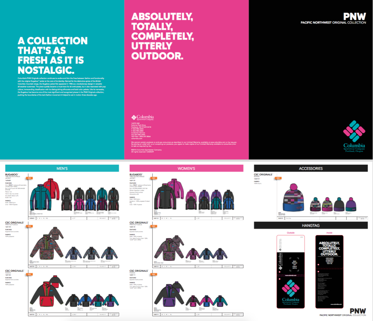 columbia sportswear catalog