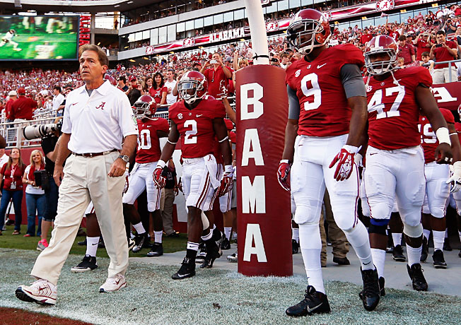 The Tide will come with a lot of force this year. I don't think the players nor Saban liked the way last season ended with 2 straight losses. (AP Photo)