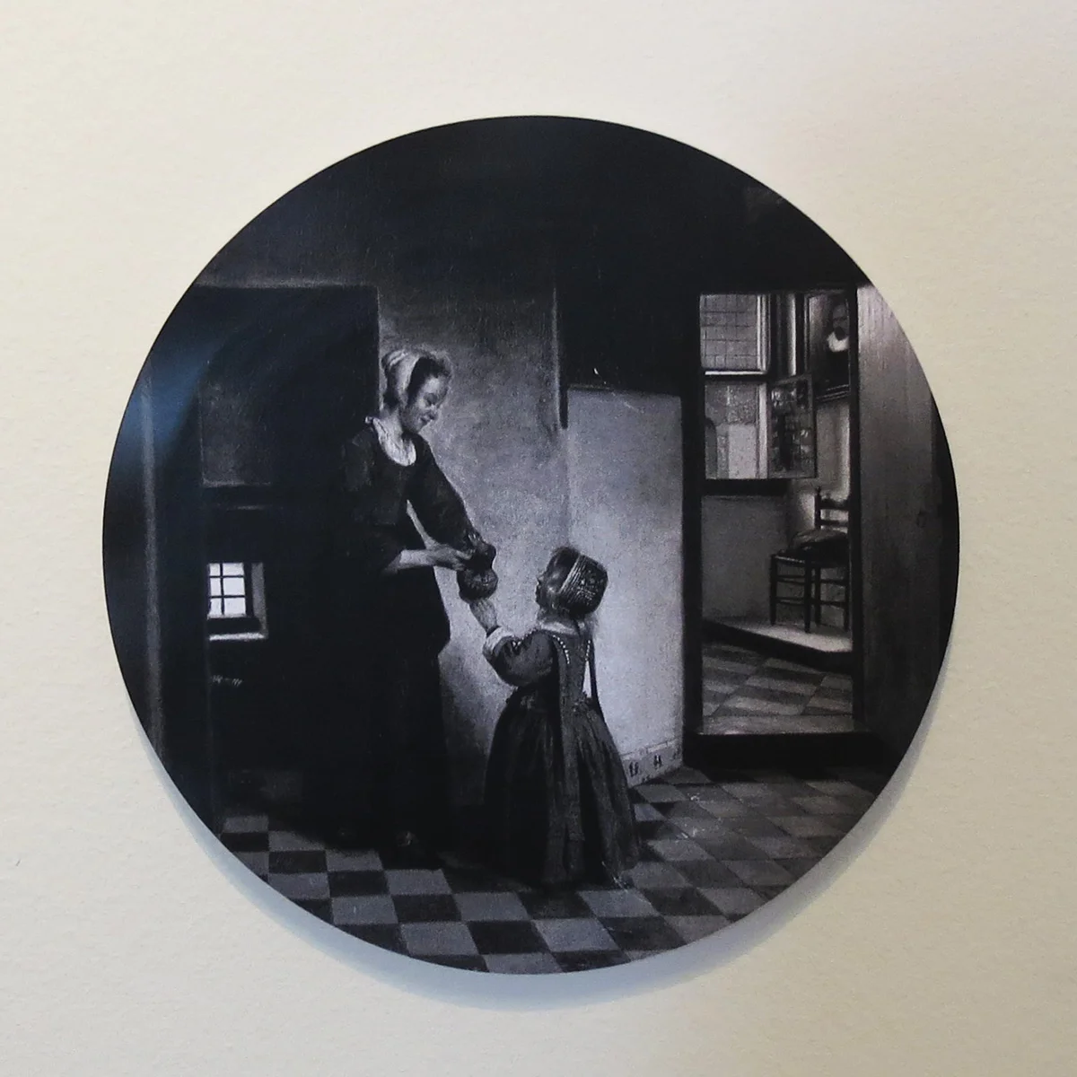   2.&nbsp;  Simon Pendal and Stephen Neille of Pendal and Neille,&nbsp;  Reverberations&nbsp;  (Detail)  , laminated MDF, paper, foamcore, triptych $1800  