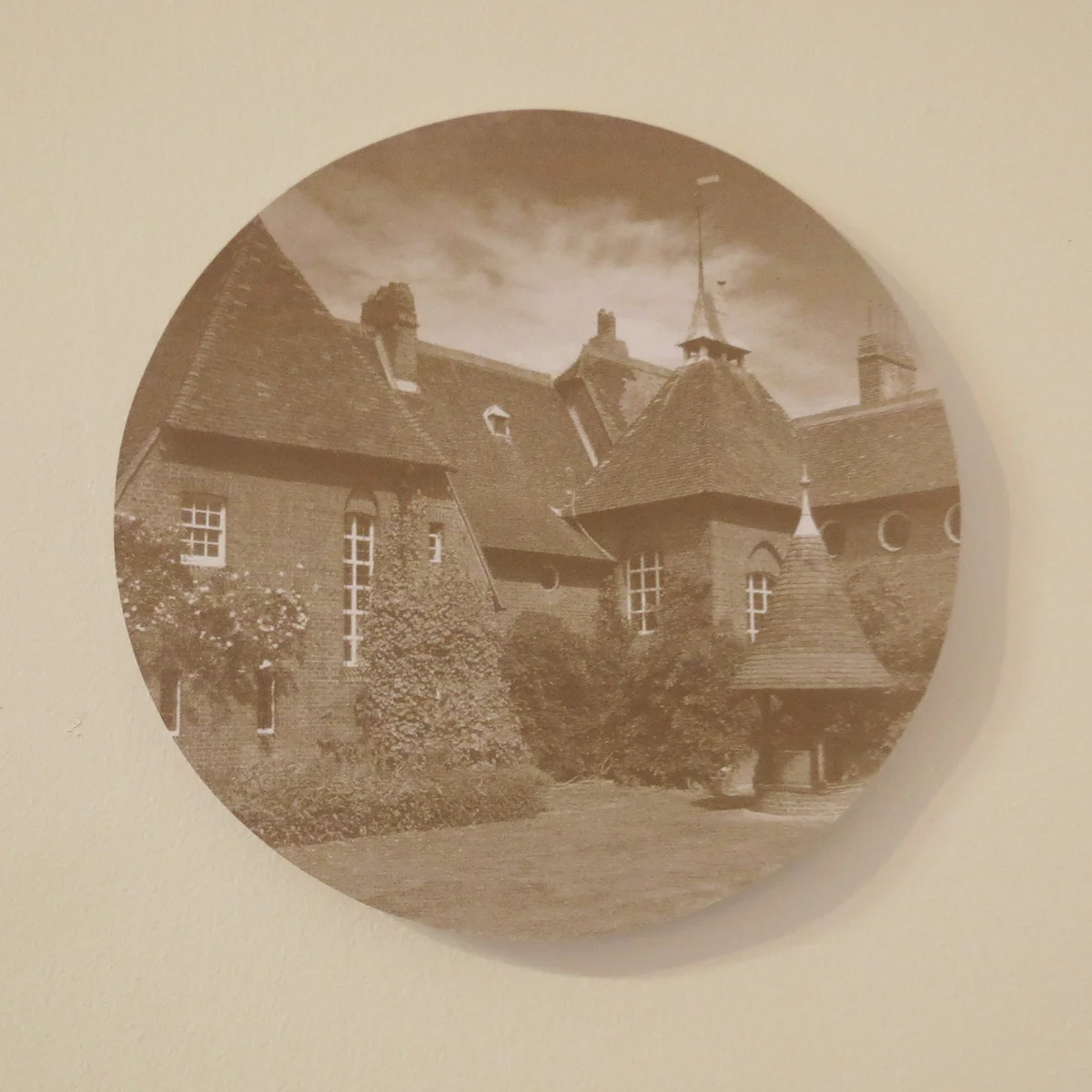   2.&nbsp;  Simon Pendal and Stephen Neille of Pendal and Neille,&nbsp;  Reverberations&nbsp;  (Detail)  , laminated MDF, paper, foamcore, triptych $1800  