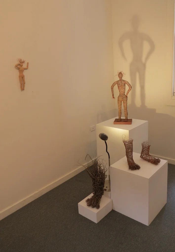 Cathy Rankin, Forms of My Reality installation, Standing Woman cluster 