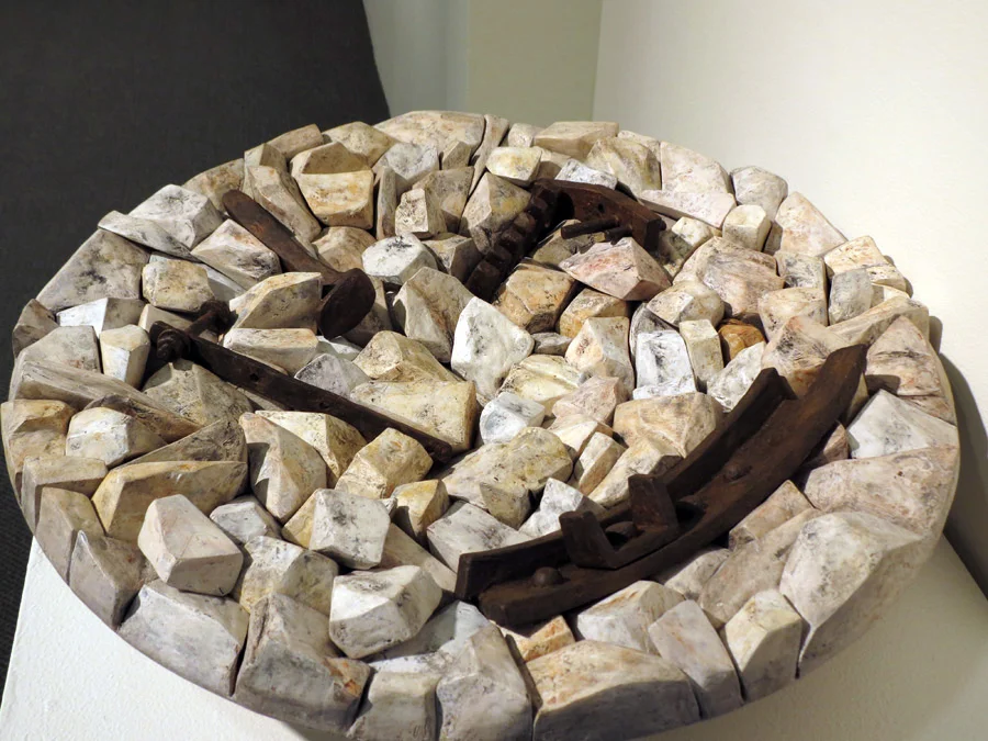  3. Tanija and Graham Carr,  Pseudomorphic series, Untitled 2014-1 , $4800 