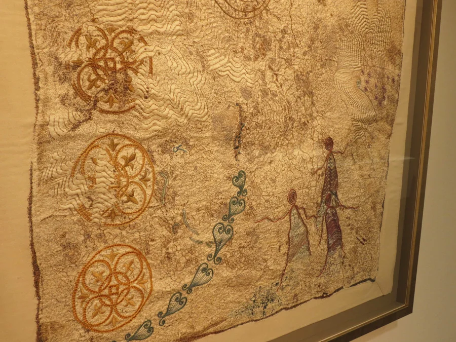  4. Janie Matthews,  Tempus Fugit , detail $2650 