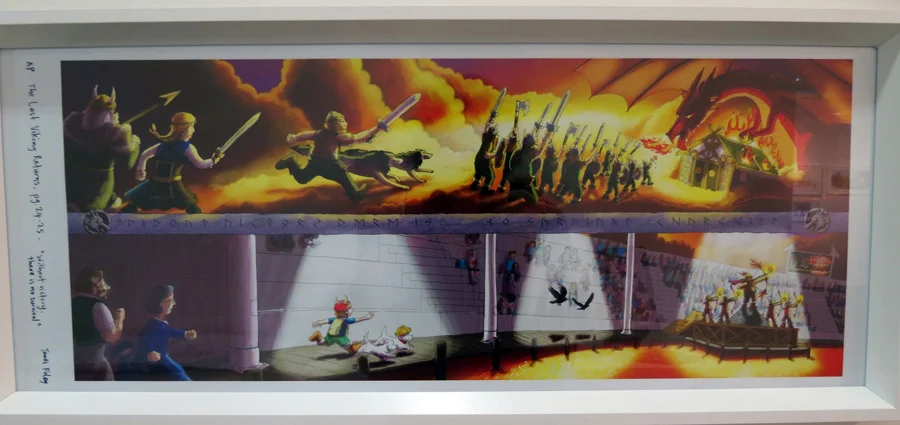  29.  Without Victory There is No Survival  by James Foley, pencil and digital watercolour, AP NFS (ltd ed prints available) 