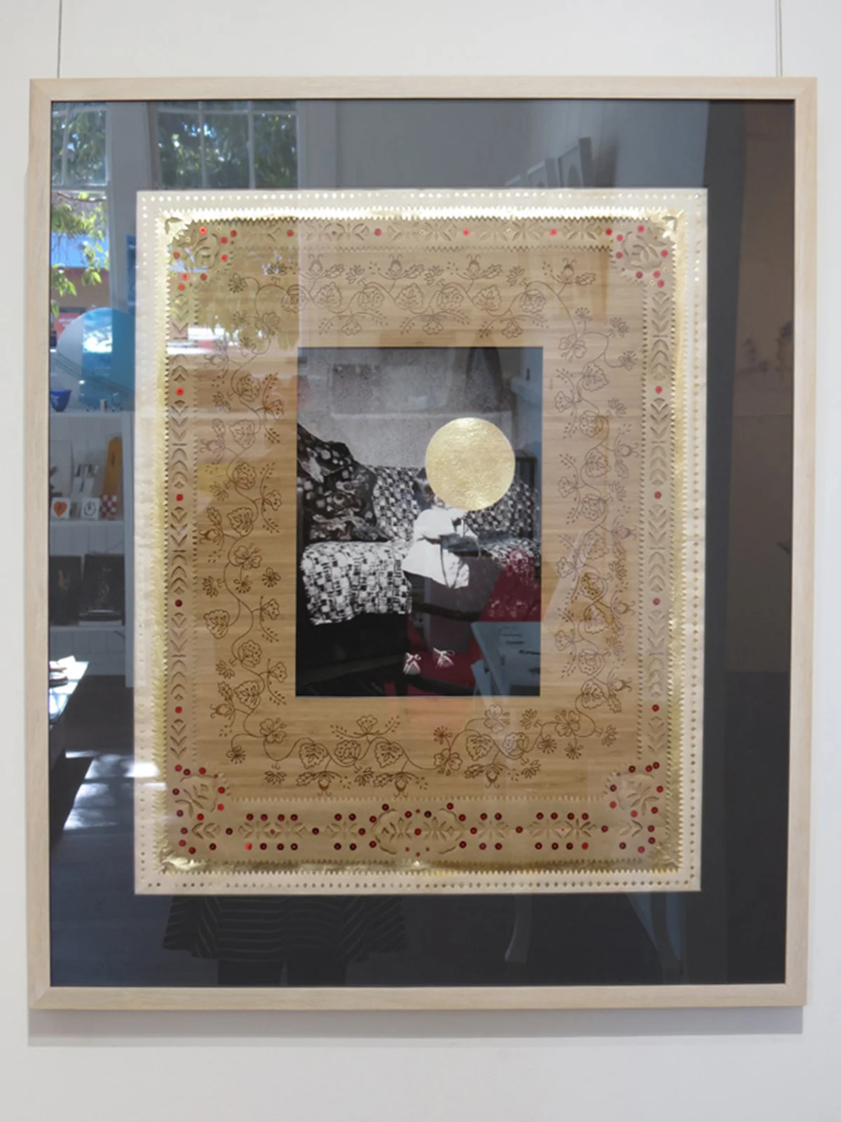  3.&nbsp; The Original Place - Family Album 1 , Elisa Markes-Young, paper and mixed media,&nbsp;$1100 