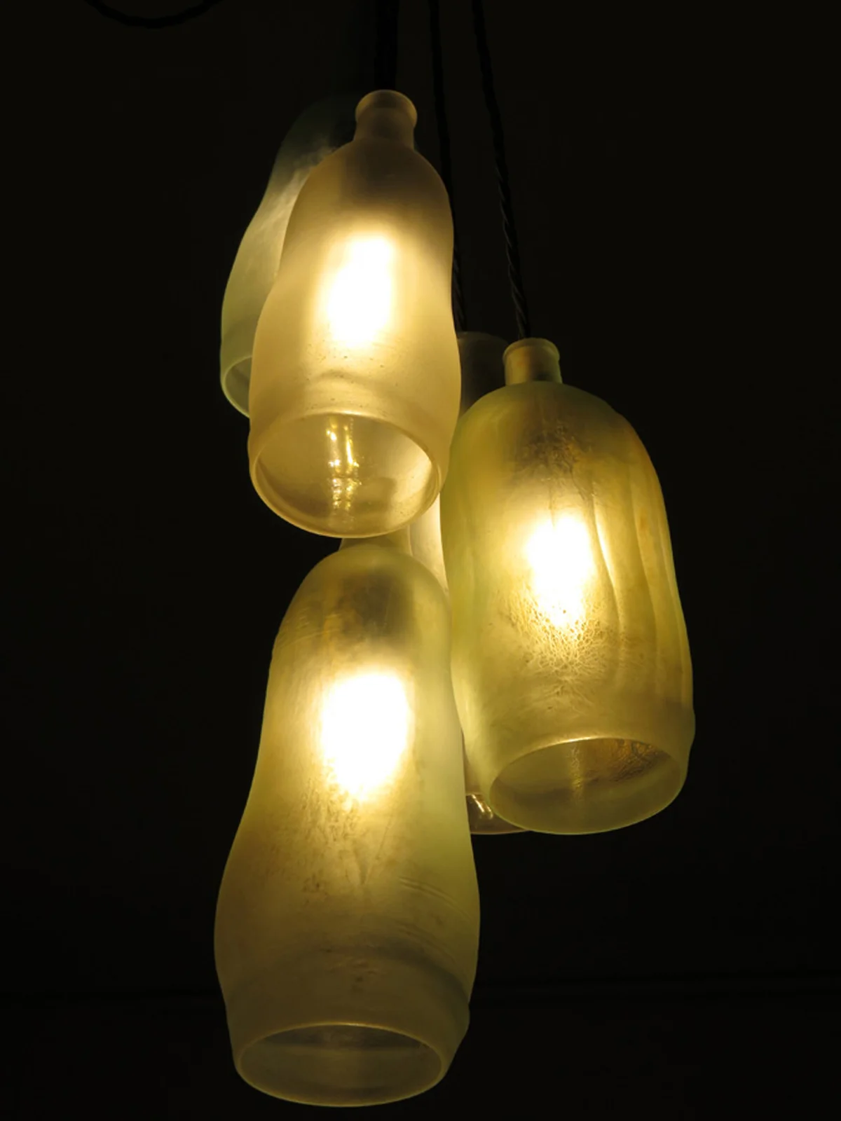  6.&nbsp; Some Green Bottles , Katherine Ashe, glass, bakelite made to order (display NFS) 