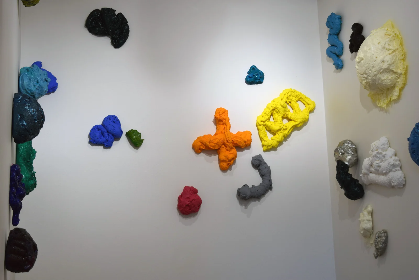  4.&nbsp; Ruminations &nbsp;(detail),&nbsp;Lesley Munro, artists and automotive spray paint on foam, pricing variable 